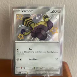 Pokemon Varoom Reverse Holo Basic 192/091 Scarlet & Violet TCG Card English - Image 2