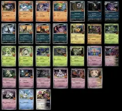 Pokemon Trick or Trade Complete Set of 30 Cards 2024 Halloween Trick or Treat - Image 1
