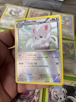 Pokemon Binder Collection Minccino Cards Black & White XY - Image 3