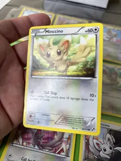 Pokemon Binder Collection Minccino Cards Black & White XY - Image 5
