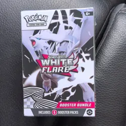 Pokemon TCG Scarlet & Violet—White Flare Booster Bundle 6 Packs (10 Cards) - Image 1