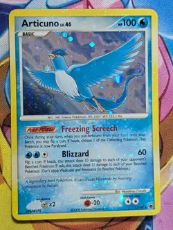 Articuno - 1/100 - Pokemon Majestic Dawn Holo Card LP Holo Bleed - Image 1