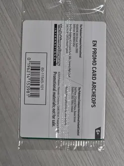 * New * Pokemon Archeops Card - Chicago Fossil Museum Promo ARCHEOPS card SEALED - Image 2