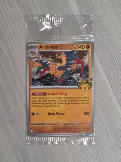 * New * Pokemon Archeops Card - Chicago Fossil Museum Promo ARCHEOPS card SEALED - Image 4