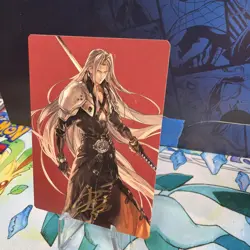 Sephiroth, Fabled SOLDIER Art Card (Gold-Stamped Signature) Art Series: Final... - Image 3