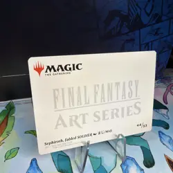 Sephiroth, Fabled SOLDIER Art Card (Gold-Stamped Signature) Art Series: Final... - Image 5