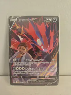 Eternatus V TG21 SWSH11: Lost Origin Trainer Gallery Ultra Rare Pokemon Card - Image 1