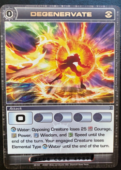 Degenervate 2007 Chaotic Attack Card Dawn of Perim Rare #90/232 - Image 1