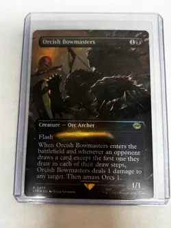 MTG: Orcish Bowmasters (#R0433) - Borderless / Foil - Image 2