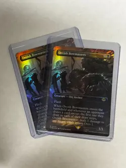 MTG: Orcish Bowmasters (#R0433) - Borderless / Foil - Image 4