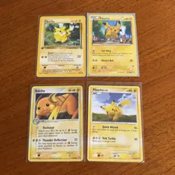 Pokemon TCG Vintage Pikachu Raichu Lot Mixed Condition - Image 1