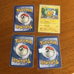Pokemon TCG Vintage Pikachu Raichu Lot Mixed Condition - Image 2