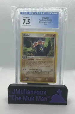 Claydol Holo Rare 2005 Pokemon Card 5/107 EX Deoxys Set CGC 7.5 - Image 1
