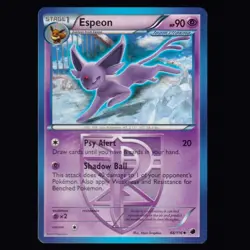 Espeon 48/116 Plasma Freeze Uncommon (Non Holo) Pokemon TCG NM - Image 1