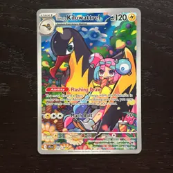 Iono's Kilowattrel 163/159 Journey Together SV09 Illustration Rare Full Art NM - Image 1