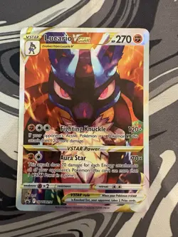 Pokemon TCG Lucario VSTAR SWSH291 Promo - Image 1