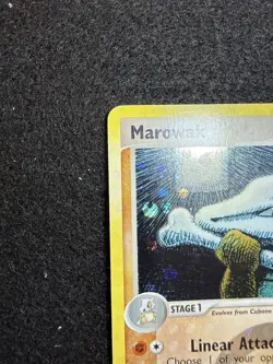 Pokemon Marowak Reverse Holo 7/112 from Fire Red Leaf Green in MP condition! - Image 3