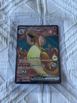 Pokemon TCG Charizard ex Scarlet & Violet-151 183/165 Holo Ultra Rare - Image 1