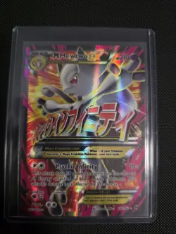 Pokemon TCG M Mewtwo EX 160/162 Ultra Rare BREAKthrough NM - Image 1