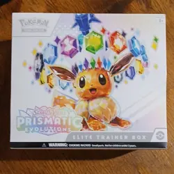 Prismatic Evolutions Elite Trainer Box NEW/SEALED English Pokemon TCG - Image 1
