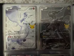 Reshiram 113/114 Zekrom 114/114 Classic Collection Celebrations Pokemon TCG NM - Image 1