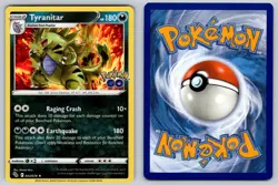 Tyranitar 043/078 Holo Rare Pokemon GO Pokemon NM - LP - Image 3