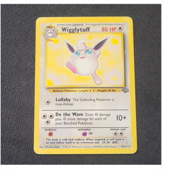 Pokemon Wigglytuff 80 HP Jungle Rare Unlimited Stage 1 32/64 English 1999 - Image 1