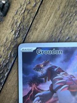 Pokemon TCG Groudon Illustration Rare Paradox Rift 199/182 🔥🔥 - Image 3