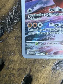 Pokemon TCG Groudon Illustration Rare Paradox Rift 199/182 🔥🔥 - Image 5
