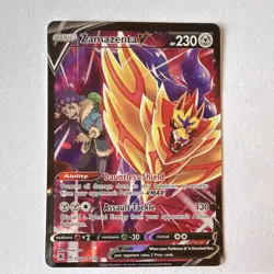 Pokemon Zamazenta V Ultra Rare TG22/TG30 Astral Radiance 230 HP Holo English - Image 1