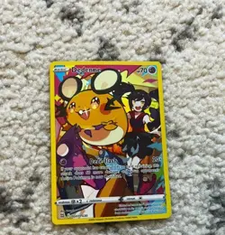 Pokemon TCG Dedenne Sword & Shield: Brilliant Stars TG07/TG30 Holo Secret Rare - Image 1