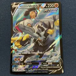 Pokemon TCG Rapid Strike Urshifu V TG20/TG30 Brilliant Stars Ultra Rare - Image 3