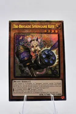 Tri-Brigade Springans Kitt BPRO-EN025 (Starlight Rare) 1st Ed - NM - YU-GI-OH! - Image 1