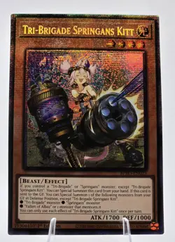 Tri-Brigade Springans Kitt BPRO-EN025 (Starlight Rare) 1st Ed - NM - YU-GI-OH! - Image 2