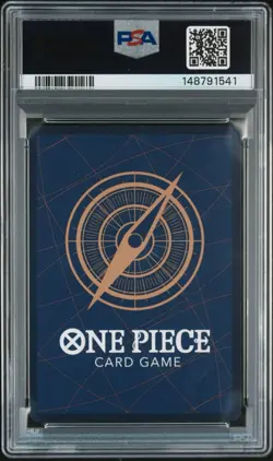 One Piece TCG Monkey.D.Luffy 3rd Anniversary 3 Brothers Pack PSA 10 - Image 2