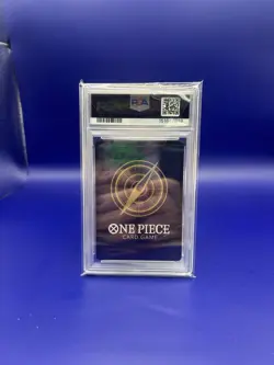 Bandai One Piece TCG Dracule Mihawk OP14-119 Alt Art SEC PSA 10 - Image 2