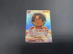ONE PIECE TCG Portgas D Ace SP ST15-005 SR The Time of Battle OP16 English - Image 1
