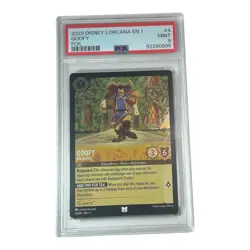 2023 Disney Lorcana The First Chapter Goofy - Musketeer #4 FOIL PSA 9 - Image 1