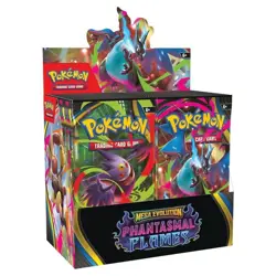 Pokemon Mega Evolution-Phantasmal Flames Booster Display Box (36 Packs) PRESALE! - Image 1