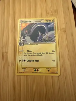 Pokemon TCG Dragonair 41/113 EX Delta Species STAMPED Uncommon Holo Card - NM - Image 1