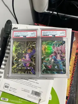 2025 One Piece Card Game OP-13 JP PSA 10 SP Holo Lot 2 Lilith #111 Smoker #030 - Image 1