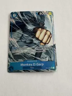 One Piece CCG Legacy of the Master Monkey.D.Garp OP12-056 Super Rare Alt Art - Image 1