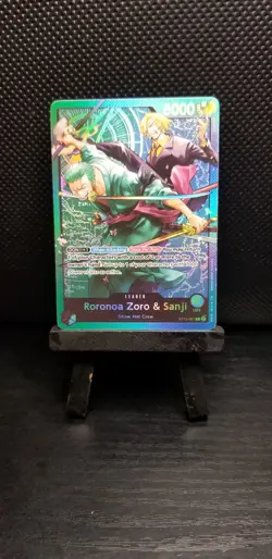 Roronoa Zoro & Sanji - ST12-001 - Leader - English - One Piece CCG - Image 1