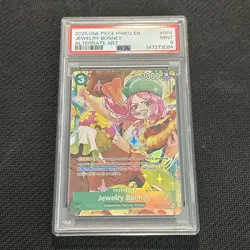 PSA 9 Mint One Piece PRB02-004 Jewelry Bonney Alternate Art English - Image 1