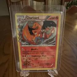 Pokemon TCG Charizard Stage 2 XY121 Holo Promo 160 HP English Card - Image 1