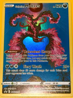 Galarian Moltres SWSH284 SWSH: Sword & Shield Promo Cards Holo - Image 1