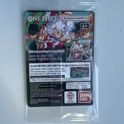 One Piece Monkey.D.Luffy Full Art Holo Card Game US Voyage P-055 - Image 2