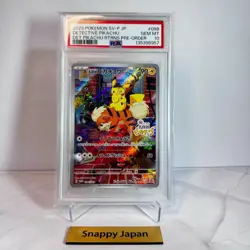PSA 10 Detective Pikachu 098/SV-P 2023 Promo Pokemon Card Japanese - Image 1