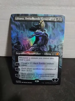 Liliana, Dreadhorde General (FDN 0359) (Borderless) Foundations, Foil - Image 1