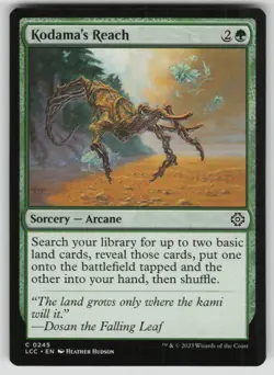 Kodama's Reach Common Commander: The Lost Caverns of Ixalan 245 MTG Near Mint - Image 1